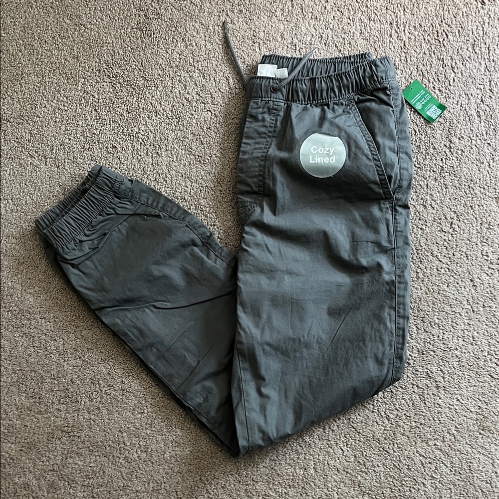 GAP Kids Cozy Lined Gray Pants